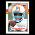 Troy Stradford #292 1989 Topps Miami Dolphins Football Card NFL NM