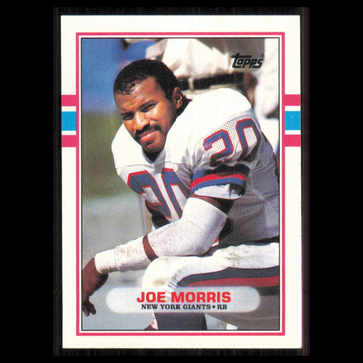 Joe Morris #178 1989 Topps New York Giants Football Card NFL NM