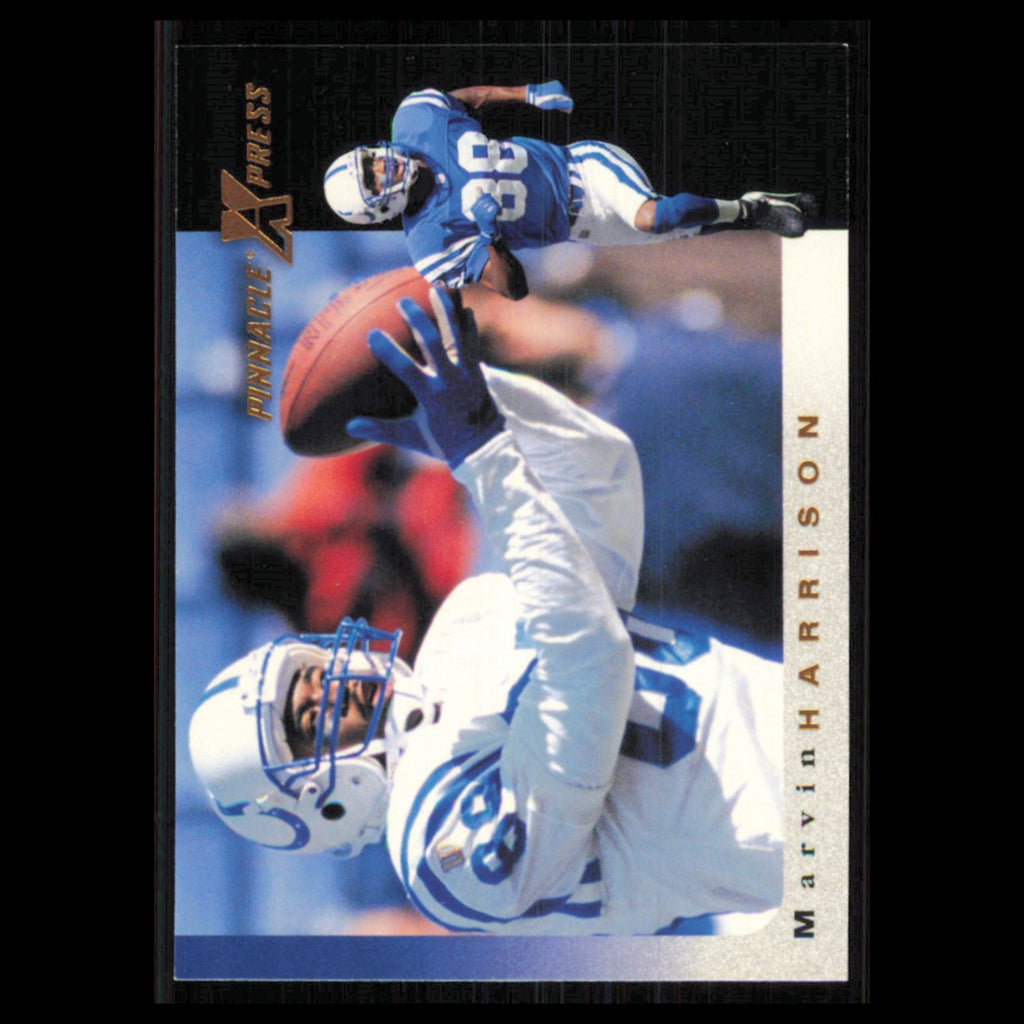 Marvin Harrison #111 1997 Pinnacle X-Press Indianapolis Colts Football Card NFL