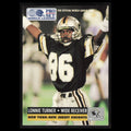 Lonnie Turner #107 1991 Pro Set WLAF NY NJ Knights Football Card NFL NM