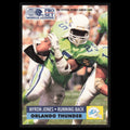 Myron Jones #114 1991 Pro Set WLAF Orlando Thunder Football Card NFL NM