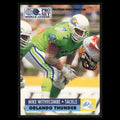 Mike Withycombe #121 1991 Pro Set WLAF Orlando Thunder Football Card NFL NM
