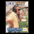 Don Matthews #7 1991 Pro Set WLAF Orlando Thunder Football Card NFL NM