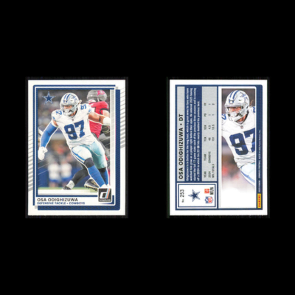 Osa Odighizuwa #253 2025 Donruss Dallas Cowboys Football Card NFL NM