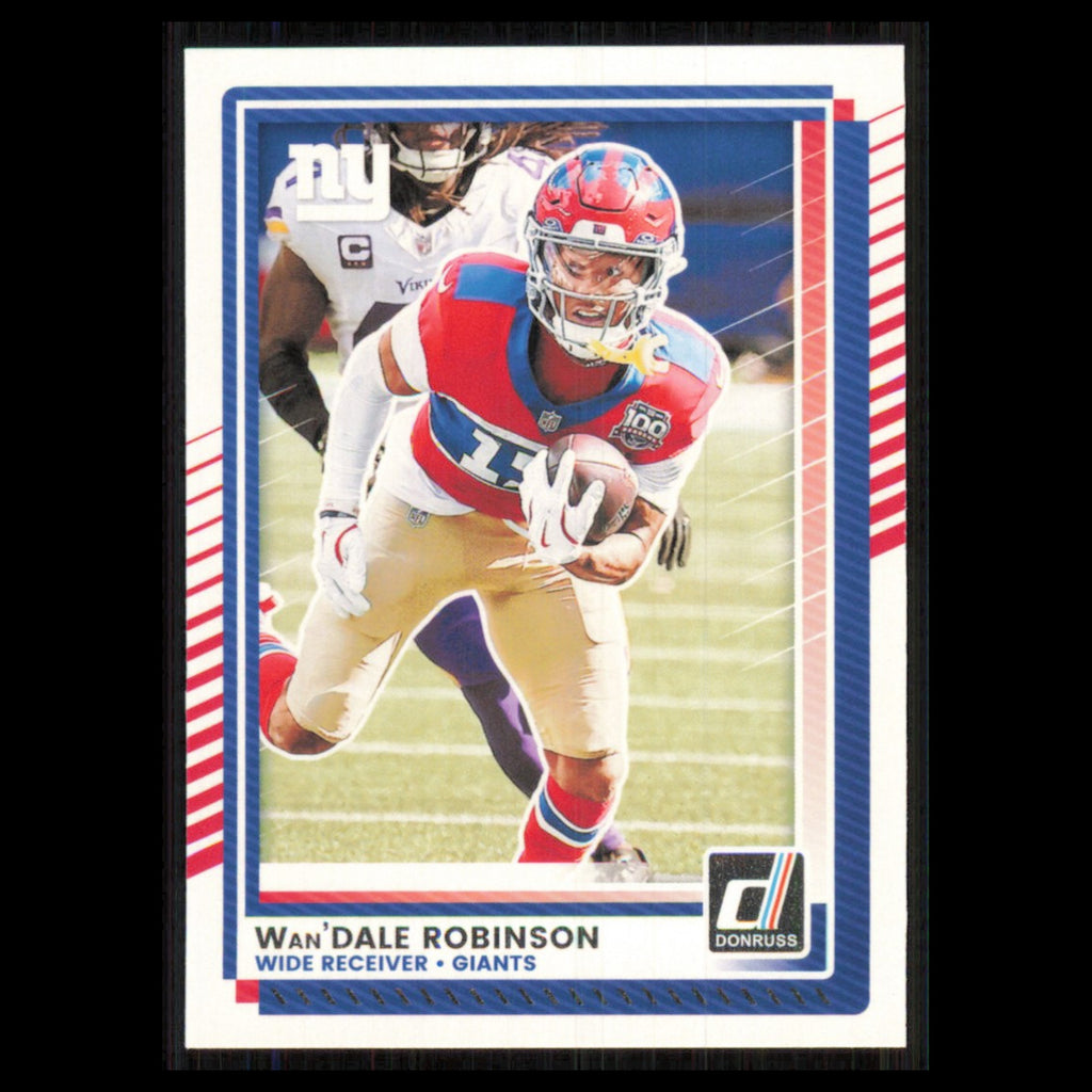 WanDale Robinson #246 2025 Donruss New York Giants Football Card NFL NM