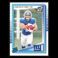 Cam Skattebo Rookie #302 2025 Donruss New York Giants Football Card NFL NM