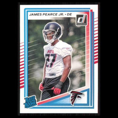 James Pearce Jr. Rookie #363 2025 Donruss Atlanta Falcons Football Card NFL NM