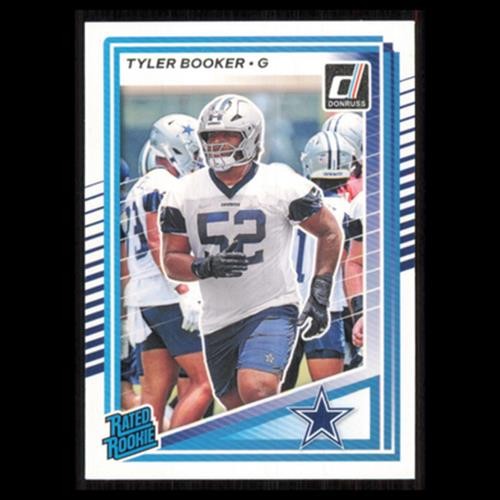 Tyler Booker Rookie #354 2025 Donruss Dallas Cowboys Football Card NFL NM