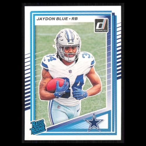 Jaydon Blue Rookie #308 2025 Donruss Dallas Cowboys Football Card NFL NM
