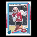 Jordan James Rookie #374 2025 Donruss San Francisco 49ers Football Card NFL NM