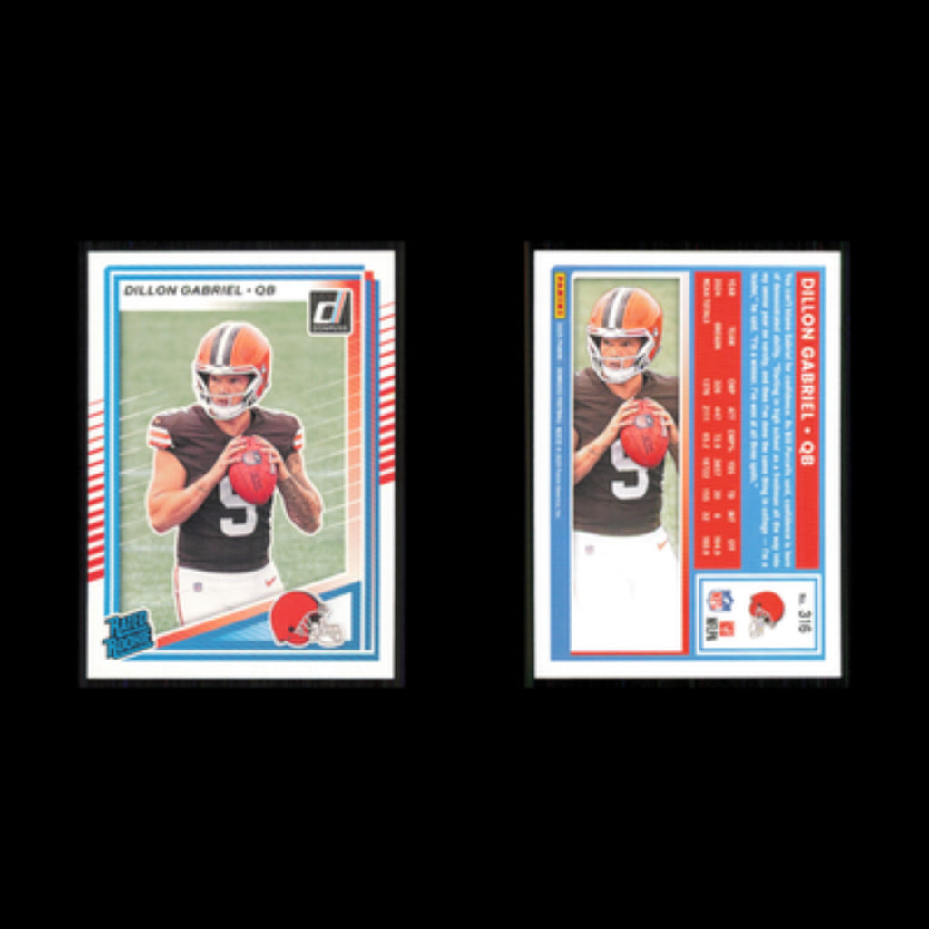 Dillon Gabriel Rookie #316 2025 Donruss Cleveland Browns Football Card NFL NM