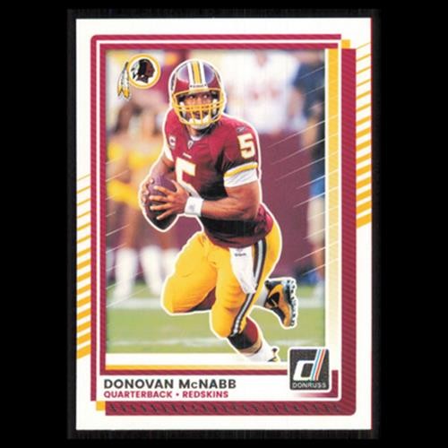 Donovan McNabb #154 2025 Donruss Washington Redskins Football Card NFL NM