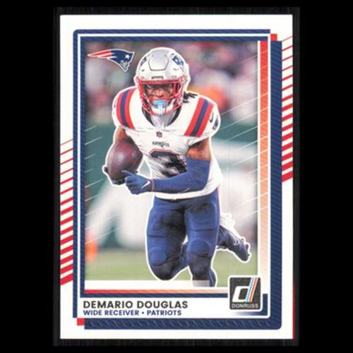 Demario Douglas #199 2025 Donruss New England Patriots Football Card NFL NM