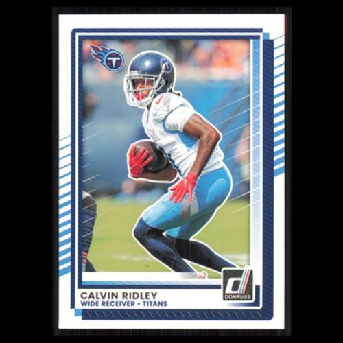 Calvin Ridley #148 2025 Donruss Tennessee Titans Football Card NFL NM