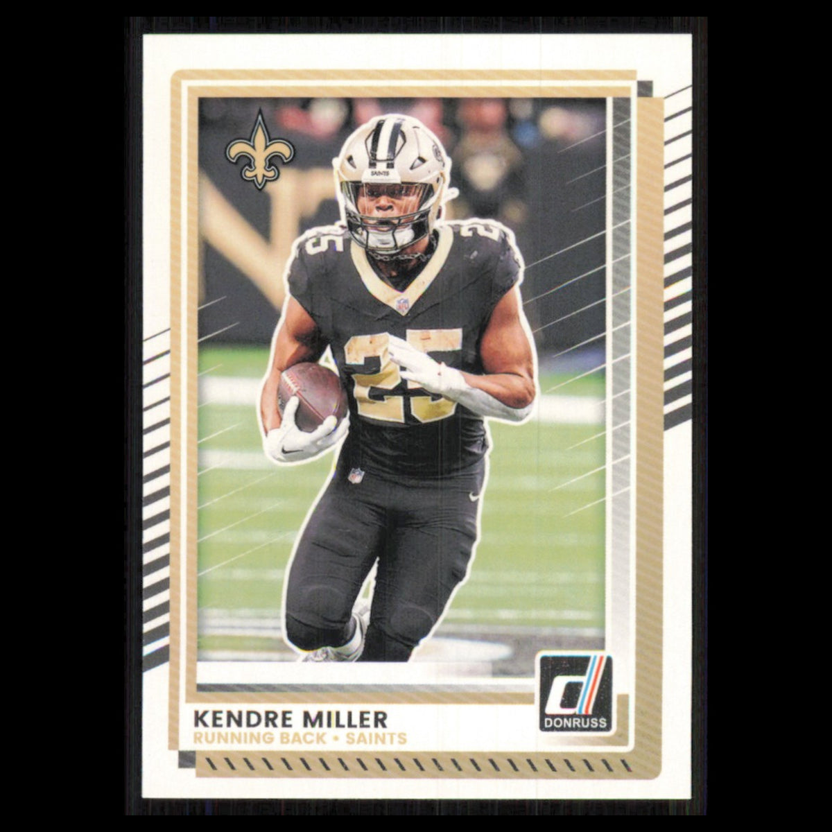 Kendre Miller #209 2025 Donruss New Orleans Saints Football Card NFL NM