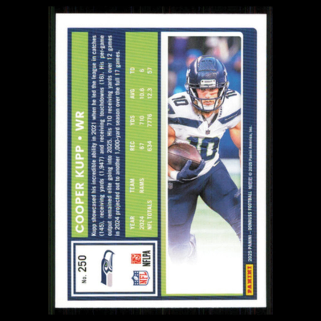 Cooper Kupp #250 2025 Donruss Seattle Seahawks Football Card NFL NM