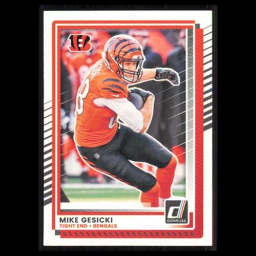 Mike Gesicki #139 2025 Donruss Cincinnati Bengals Football Card NFL NM
