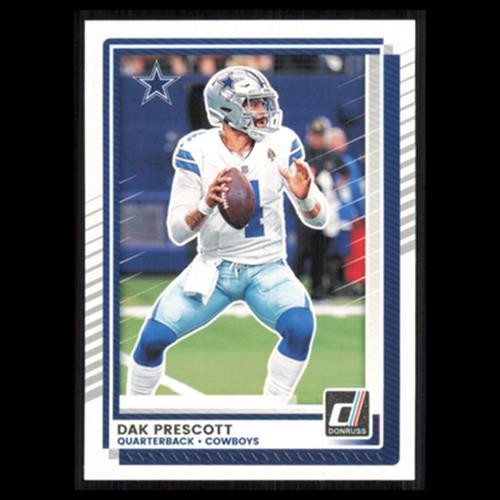 Dak Prescott #104 2025 Donruss Dallas Cowboys Football Card NFL NM