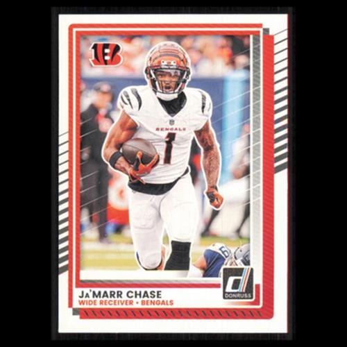 JaMarr Chase #2 2025 Donruss Cincinnati Bengals Football Card NFL NM