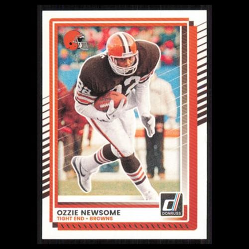 Ozzie Newsome #64 2025 Donruss Cleveland Browns Football Card NFL NM