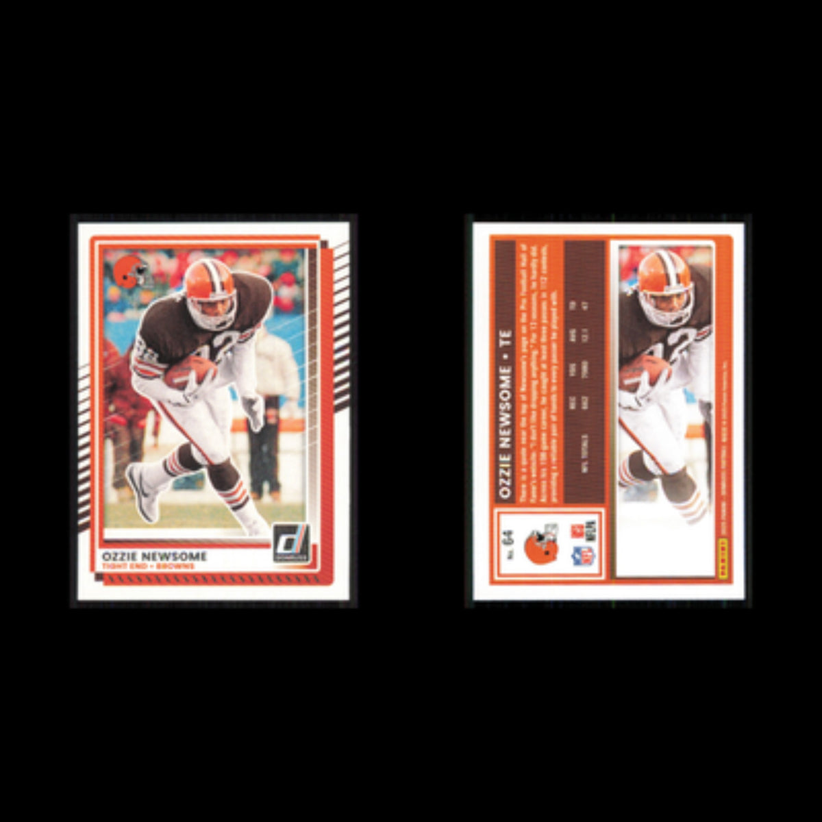 Ozzie Newsome #64 2025 Donruss Cleveland Browns Football Card NFL NM