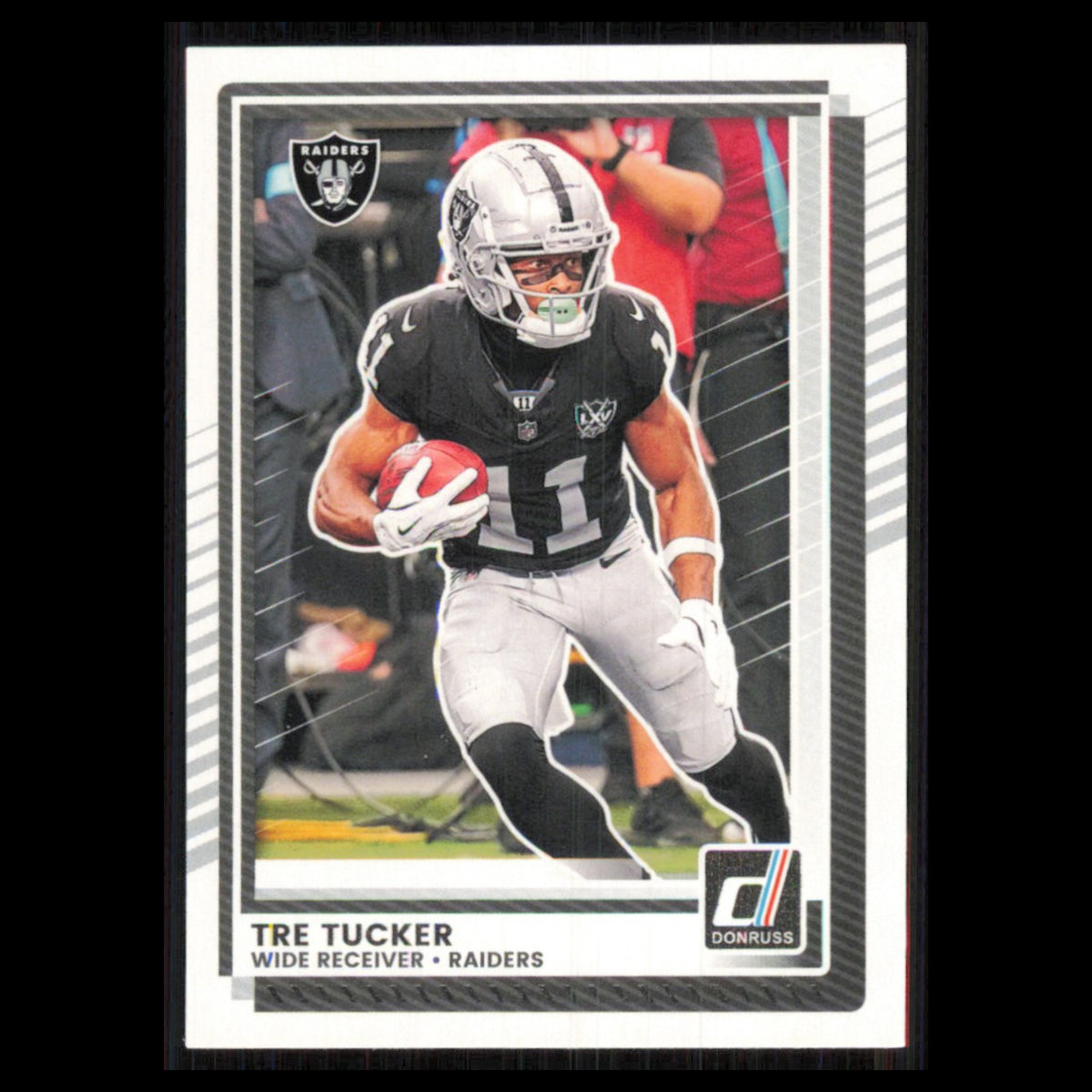 Tre Tucker #90 2025 Donruss Las Vegas Raiders Football Card NFL NM