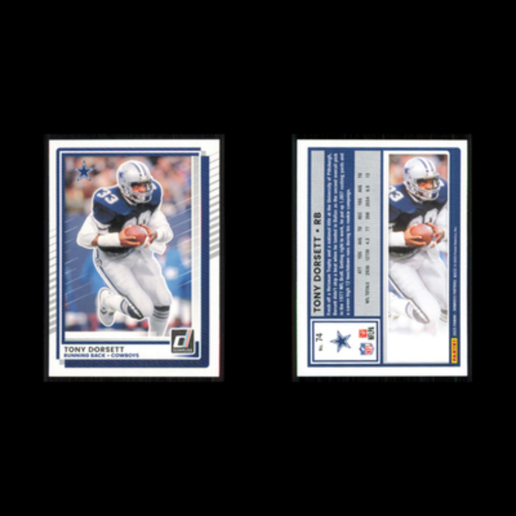 Tony Dorsett #74 2025 Donruss Dallas Cowboys Football Card NFL NM