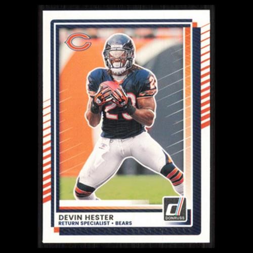 Devin Hester #51 2025 Donruss Chicago Bears Football Card NFL NM