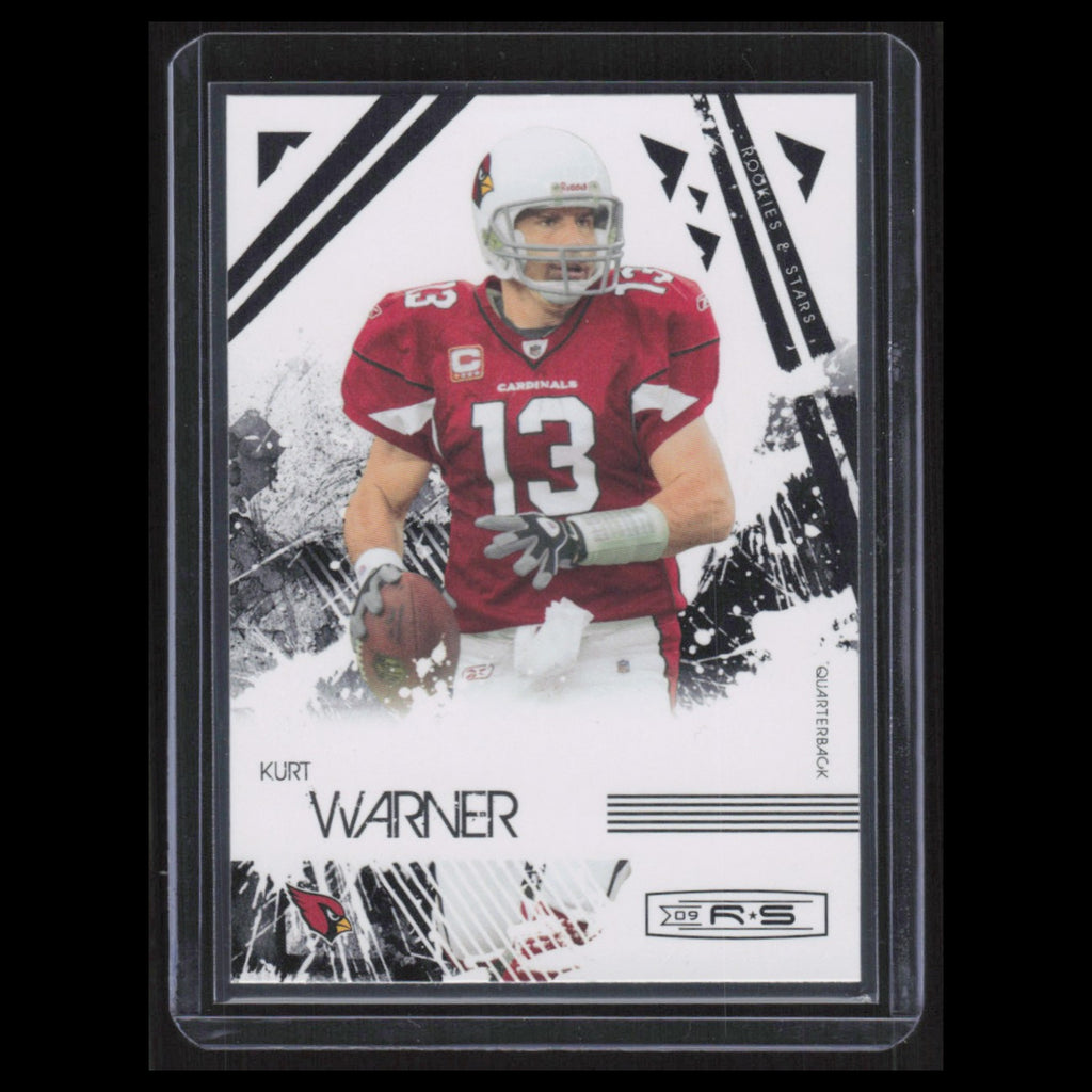 Kurt Warner #1 2009 Donruss Rookie and Stars Arizona Cardinals Football Card NFL