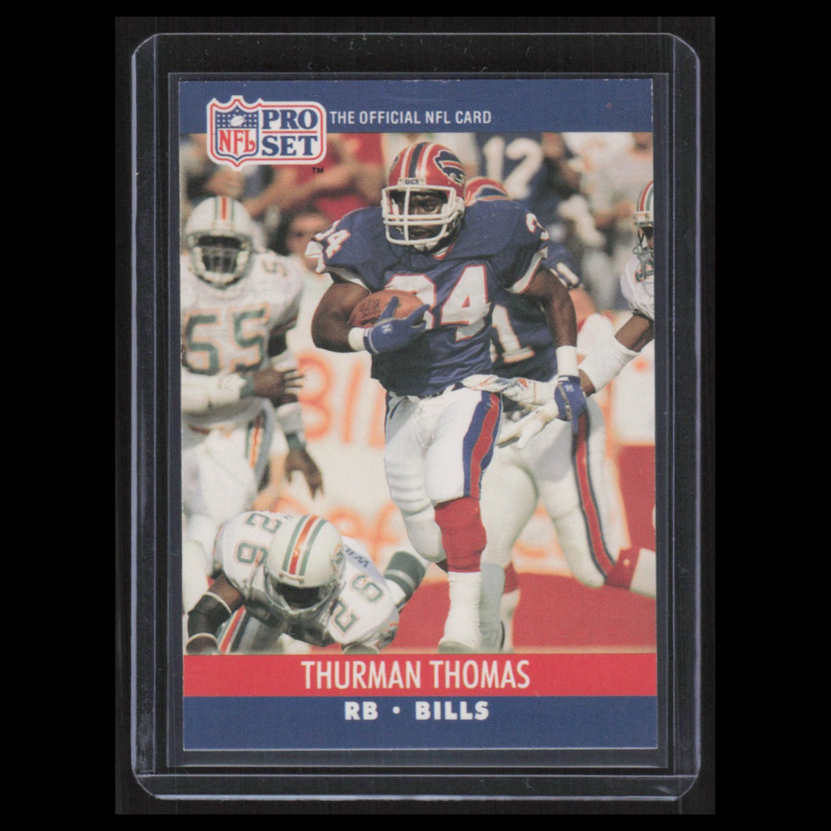 Thurman Thomas #444 1990 Pro Set Buffalo Bills Football Card NFL NM