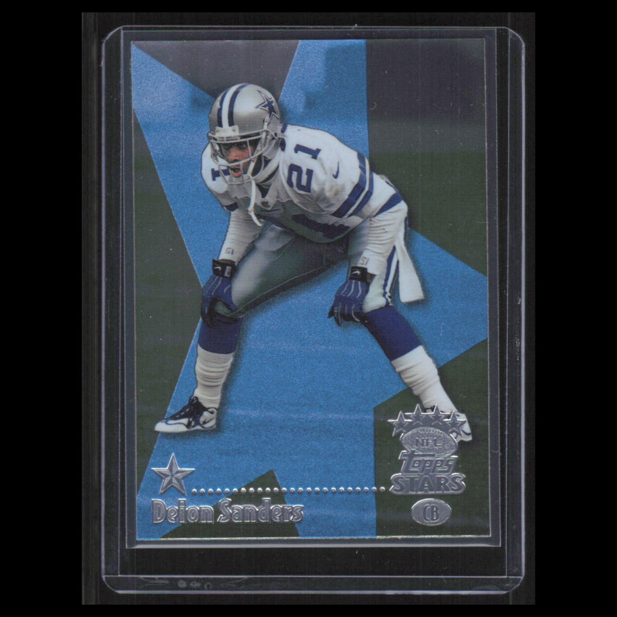 Deion Sanders #82 1999 Topps Stars Dallas Cowboys Football Card NFL NM