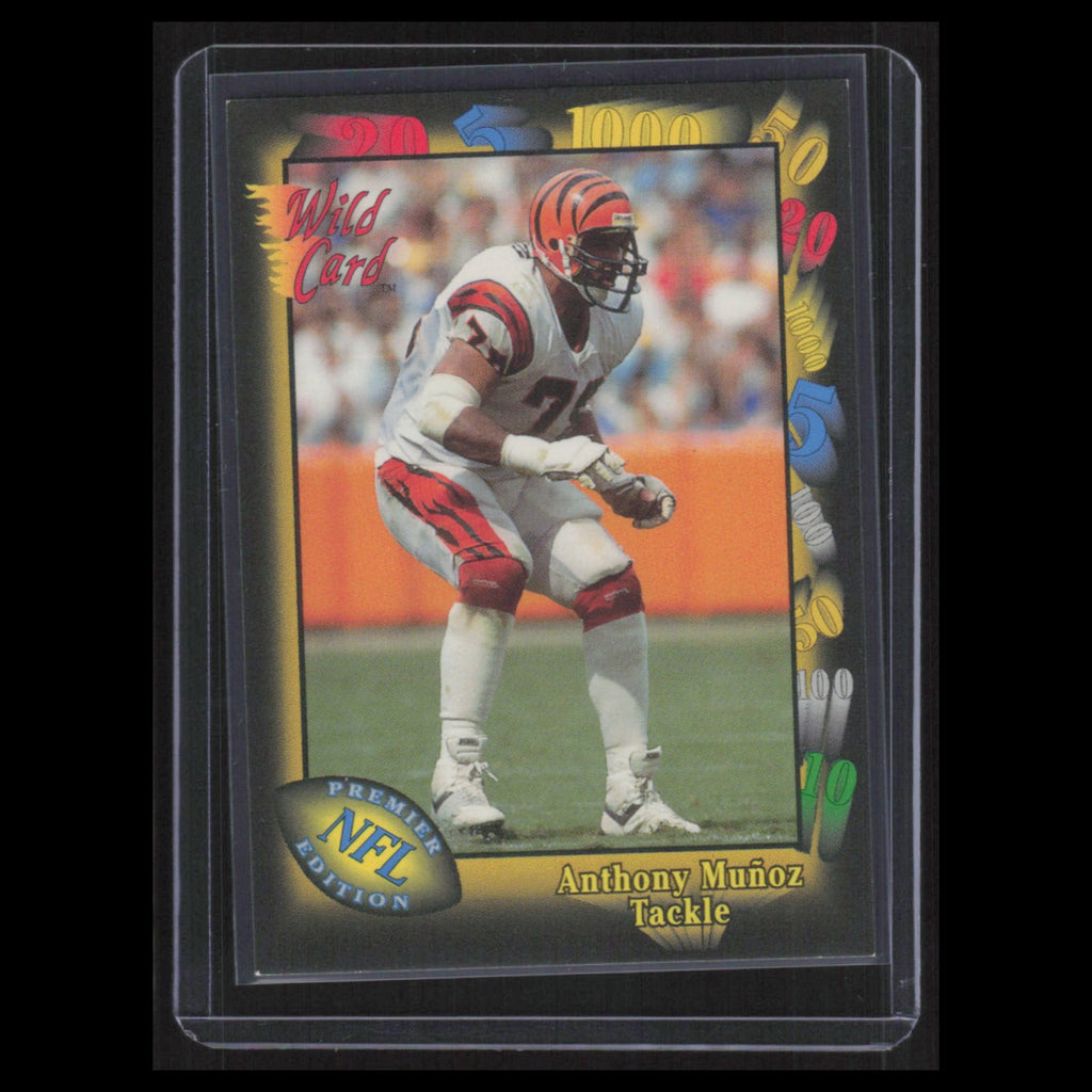 Anthony Munoz #6 1991 Pacific Picks The Pros Cincinnati Bengals Football Card NM