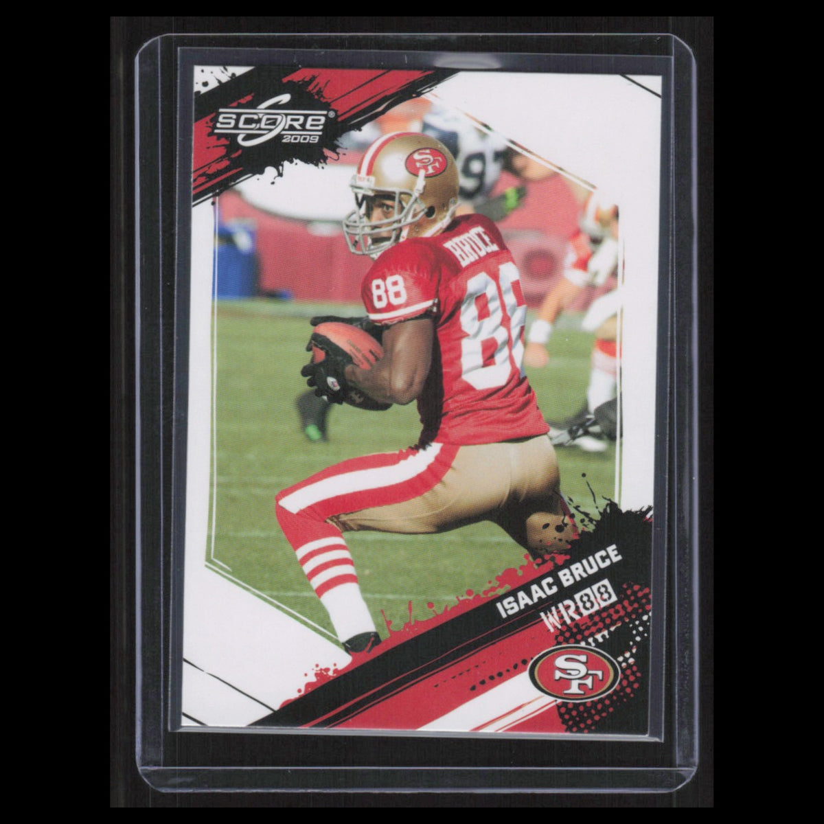 Isaac Bruce #248 2009 Score San Francisco 49ers Football Card NFL NM