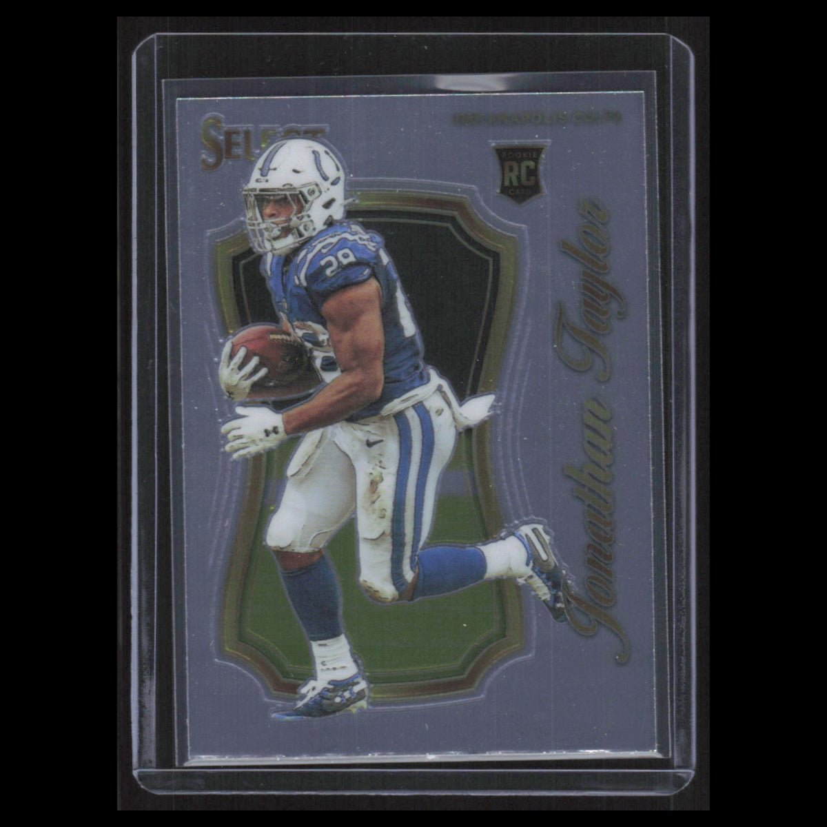 Jonathan Taylor Rookie #SCR-16 2020 Panini Select Certified Rookies Colts Card