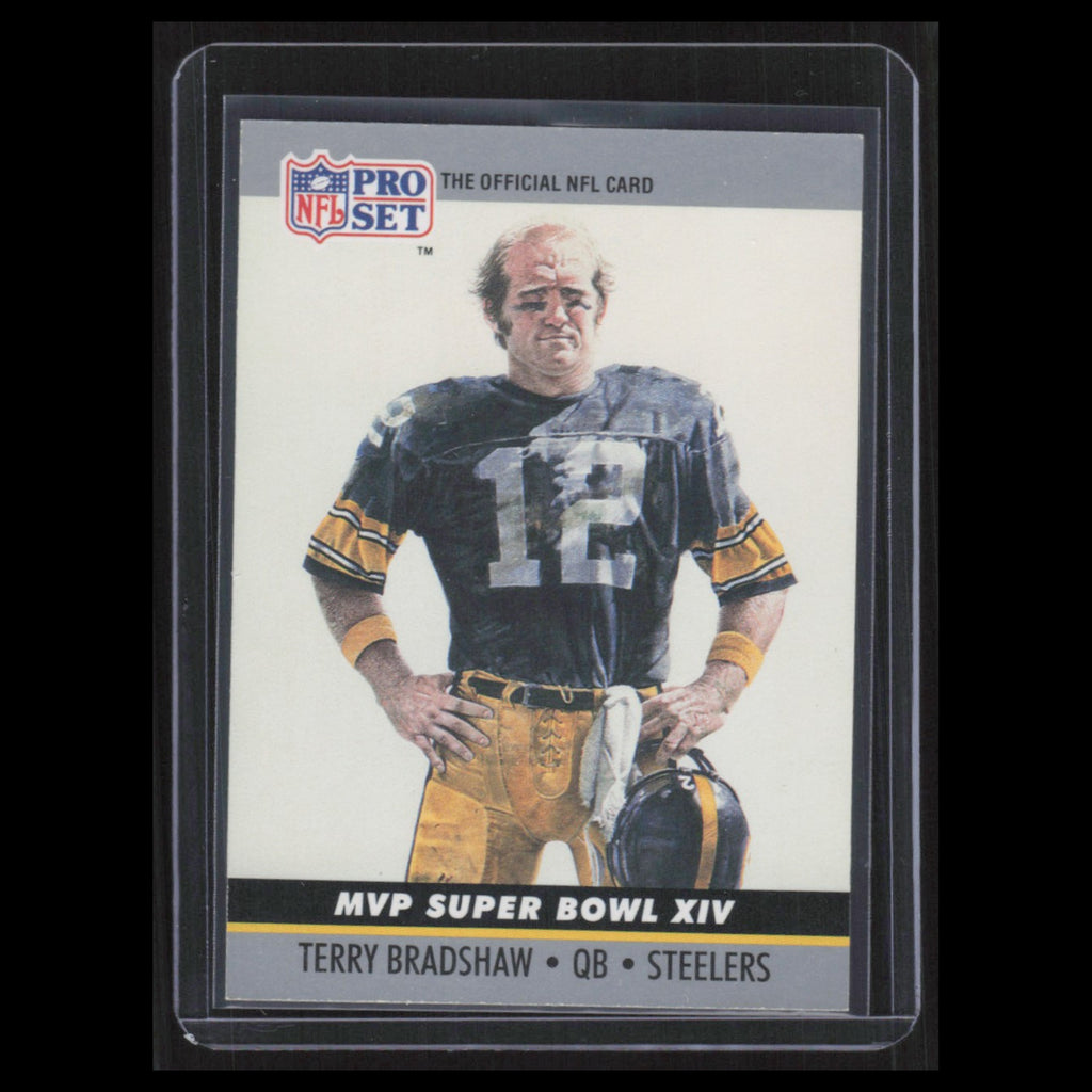 Terry Bradshaw #14 1990 Pro Set Super Bowl MVP  Collectibles Pittsburgh Steelers