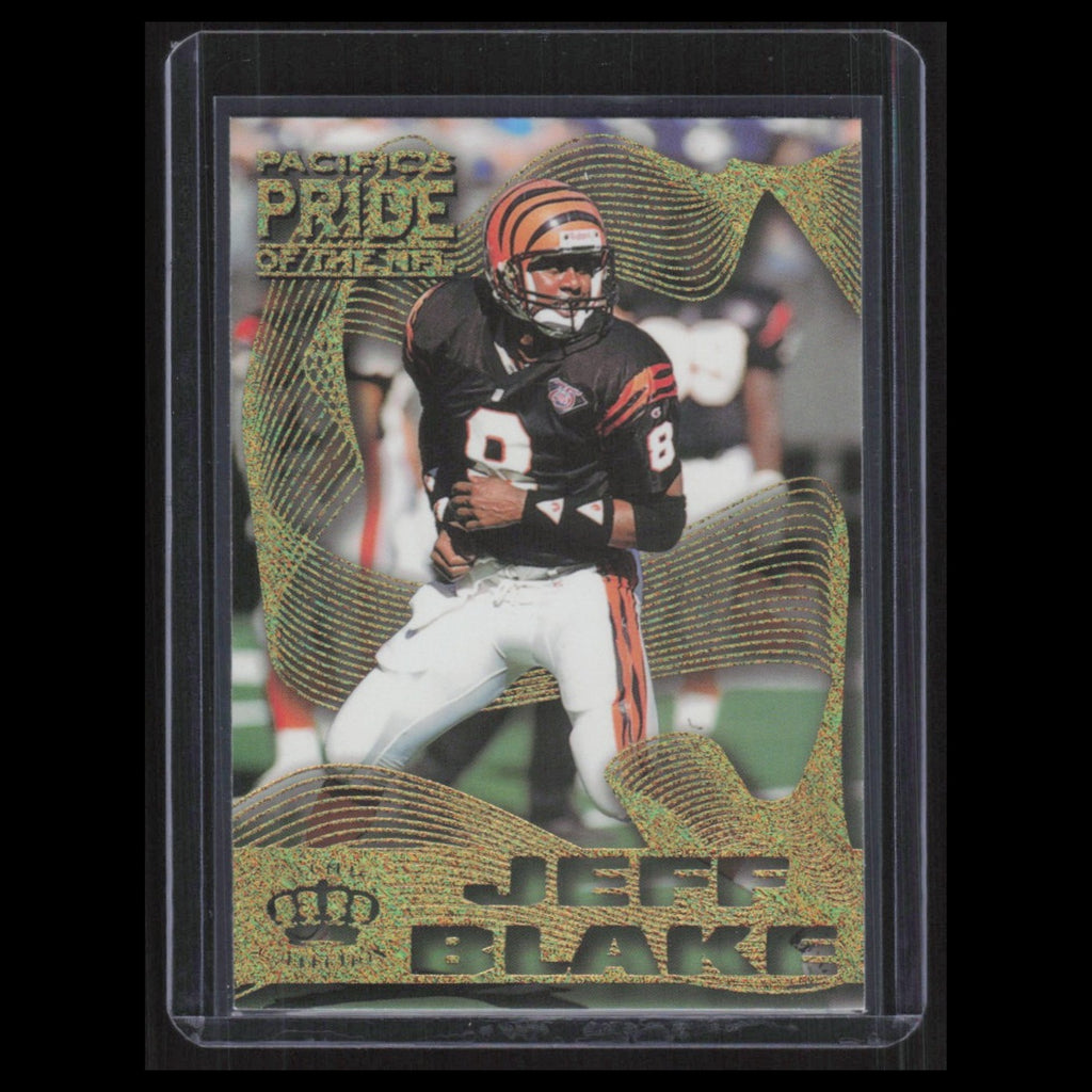 Jeff Blake #PN-4 1995 Pacific Crown Royale Pride of the NFL Cincinnati Bengals