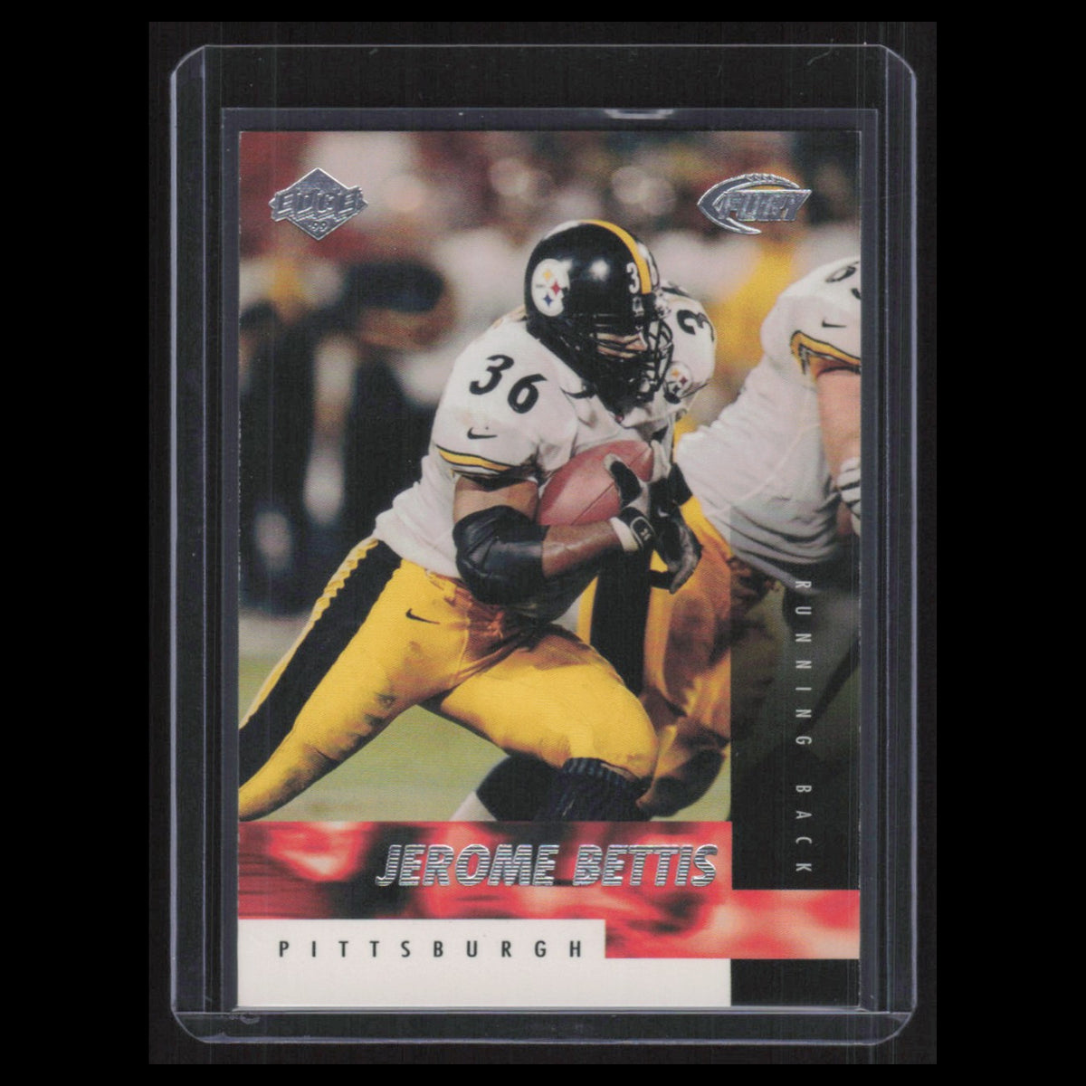 Jerome Bettis #JB 1999 Collectors Edge Fury Pittsburgh Steelers Football Card NM