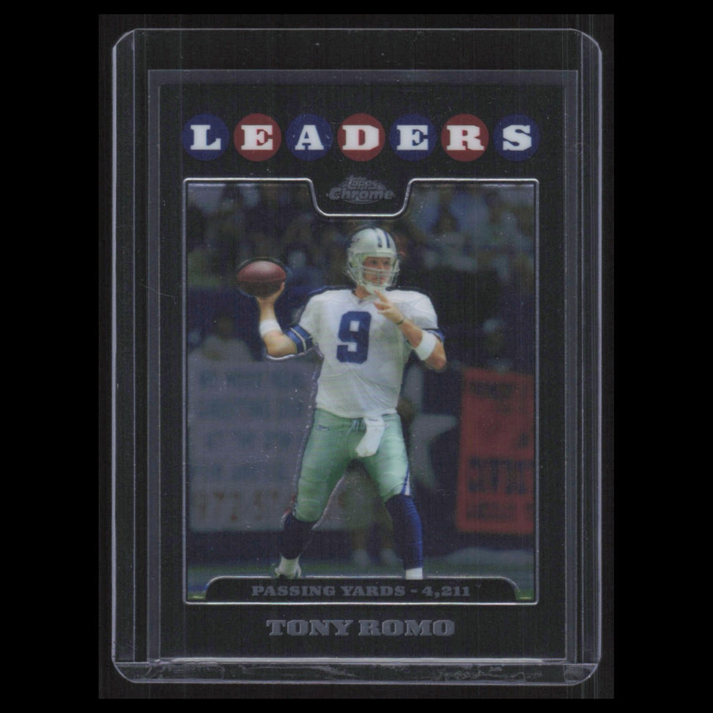 Tony Romo #TC14 2008 Topps Chrome Dallas Cowboys Football Card NFL NM