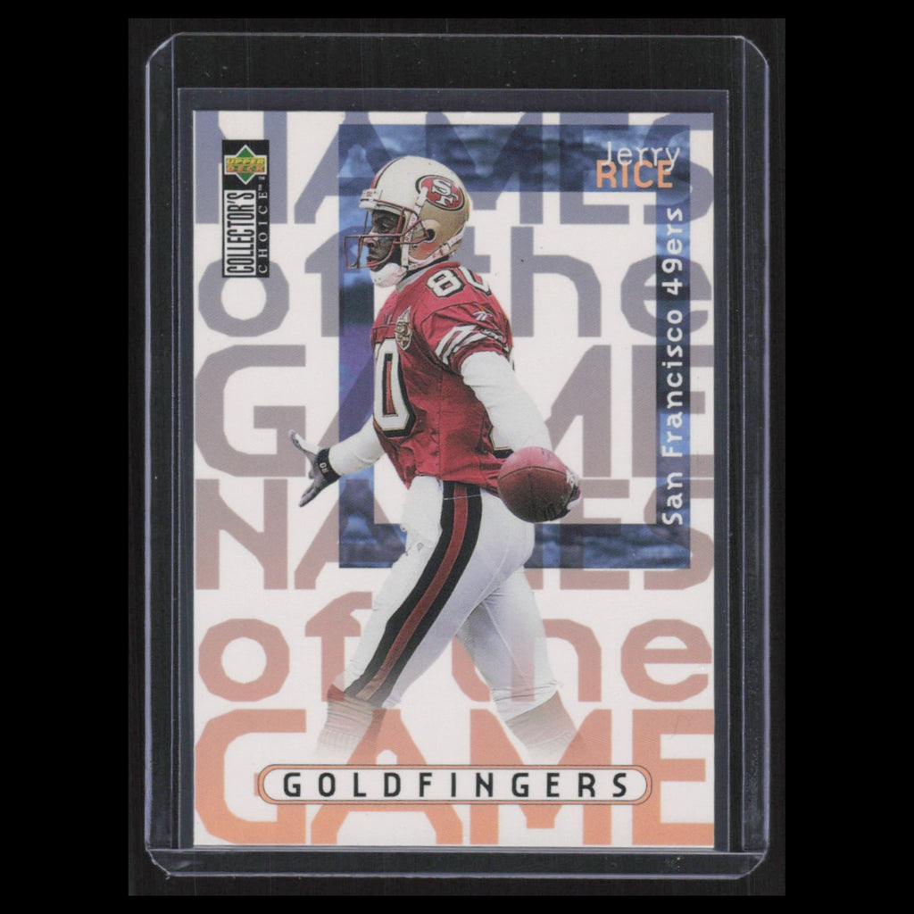 Jerry Rice #47 1997 Upper Deck Collectors Choice San Francisco 49ers Football NM