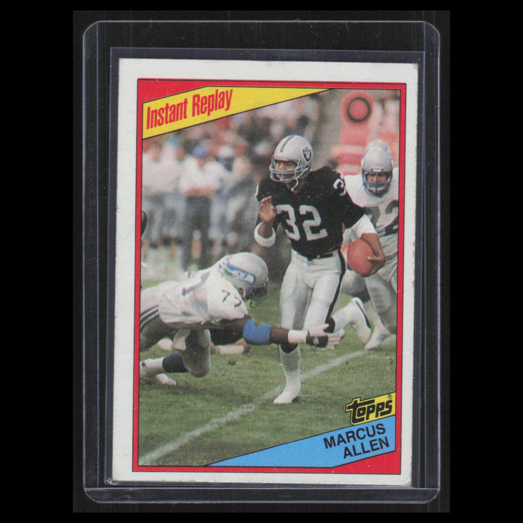 Marcus Allen #99 1984 Topps Los Angeles Raiders Football Card NFL NM