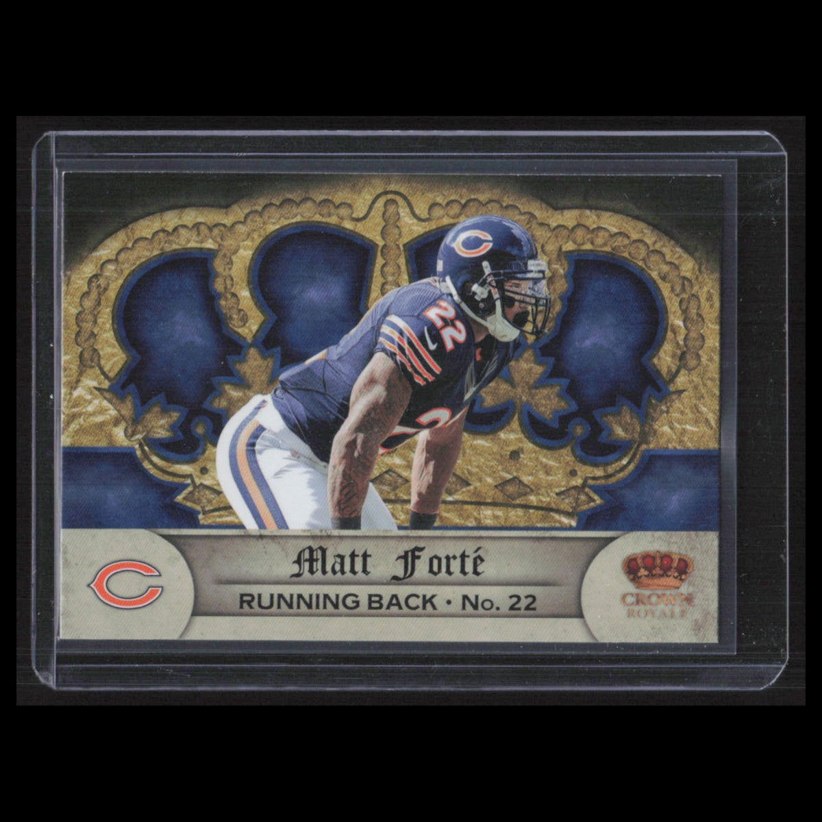 Matt Forte #73 2012 Panini Crown Royale Chicago Bears Football Card NFL NM