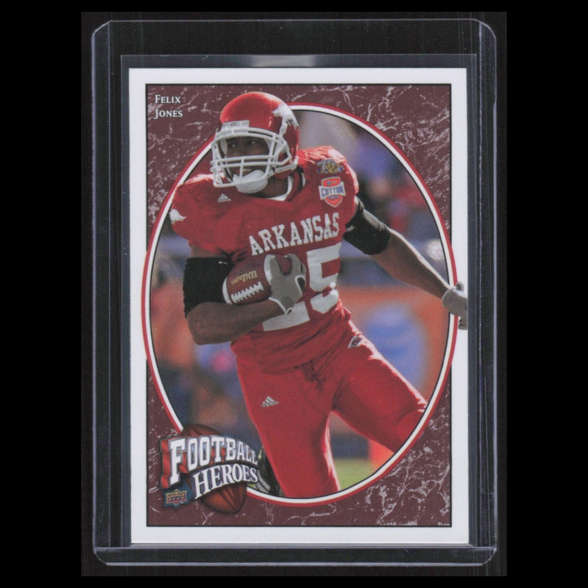 Felix Jones Rookie #144 2008 Upper Deck Heroes Arkansas Razorbacks Football Card
