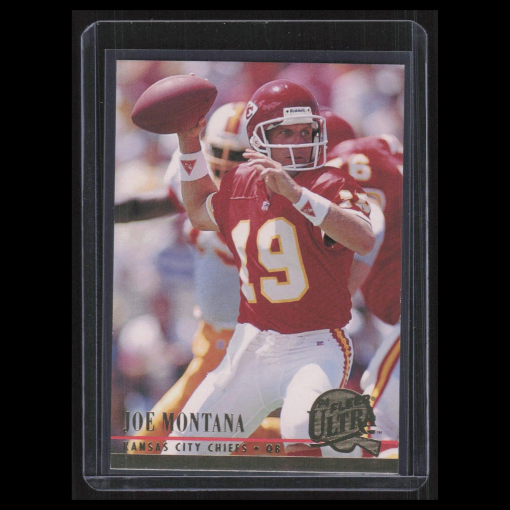 Joe Montana #145 1994 Ultra Kansas City Chiefs Football Card NFL NM