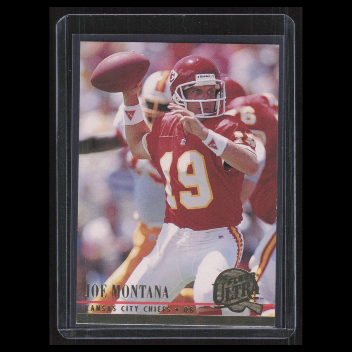 Joe Montana #145 1994 Ultra Kansas City Chiefs Football Card NFL NM