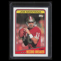 Joe Montana #4 1988 Topps San Francisco 49ers Football Card NFL NM