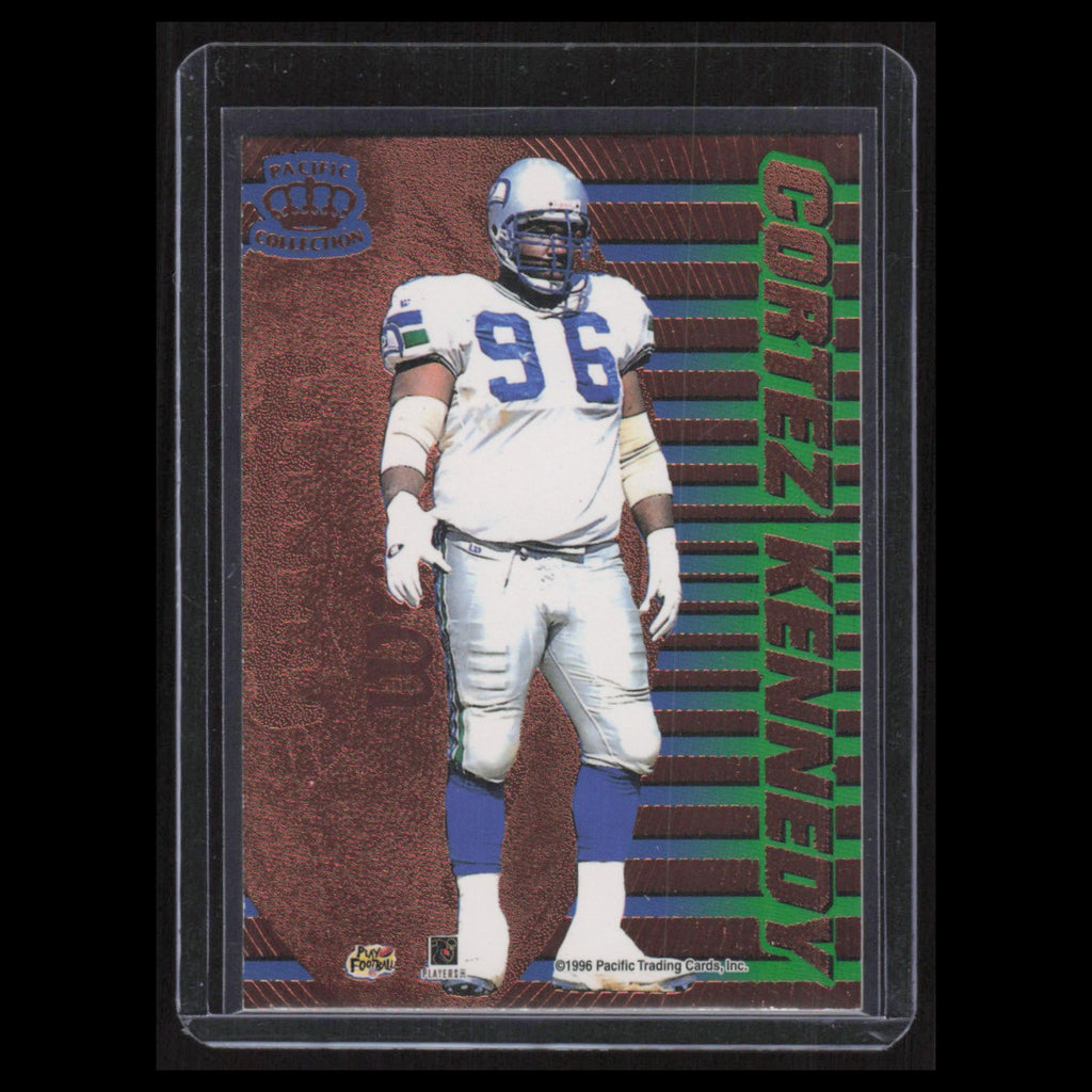 Junior Seau Coretz Kennedy #24 1997 Pacific Collection San Diego Chargers Card