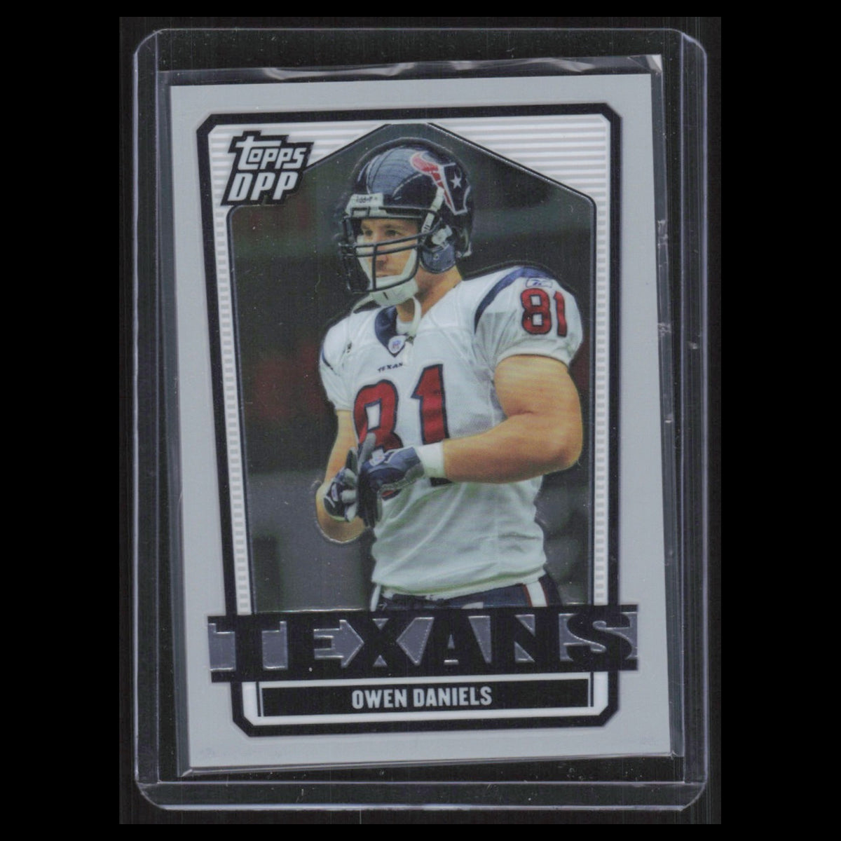Owen Daniels /299 #81 2007 Topps Draft Picks and Pros Houston Texans Football NM
