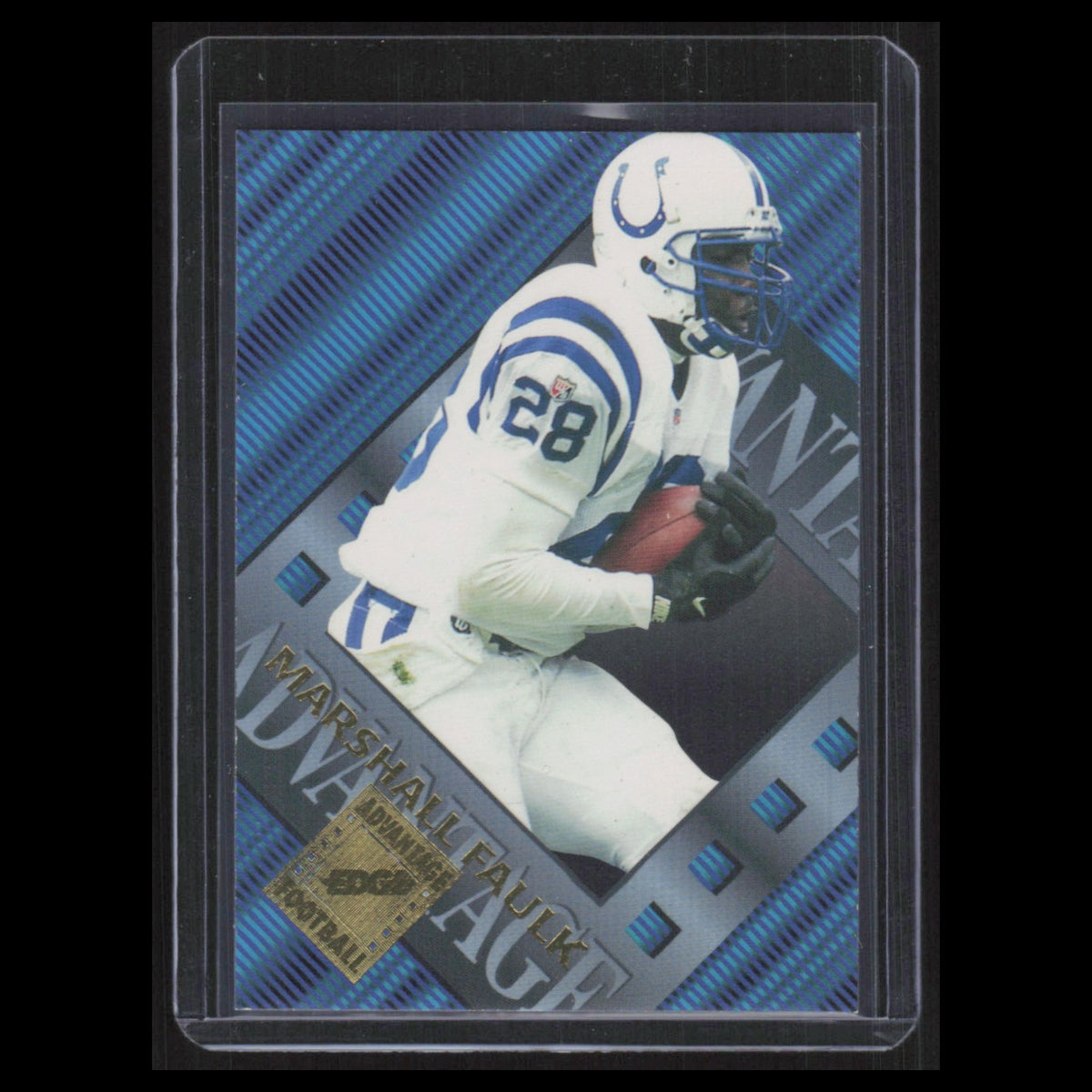 Marshall Faulk #14 1996 Collectors Edge Indianapolis Colts Football Card NFL NM