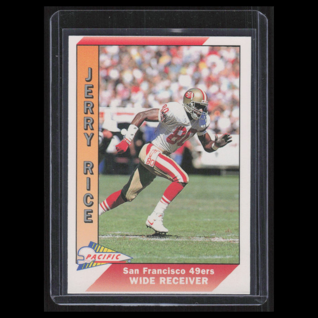 Jerry Rice #467 1991 Pacific San Francisco 49ers Football Card NFL NM