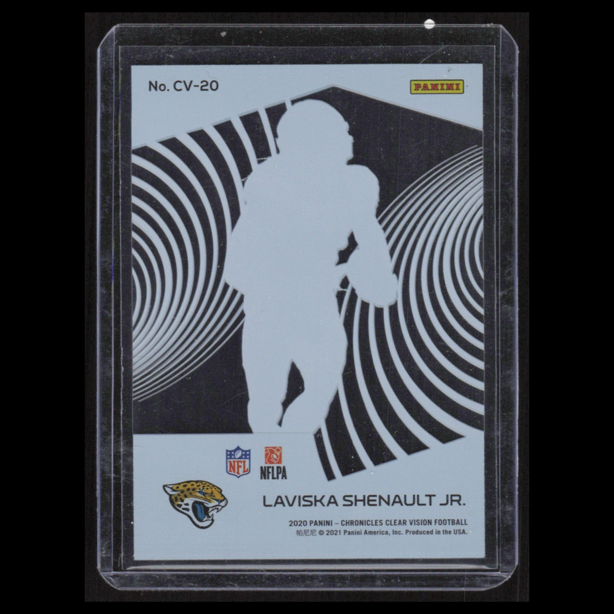 Laviska Shenault Jr. Rookie #CV-20 2020 Panini Chronicles Clear Vision Rookies